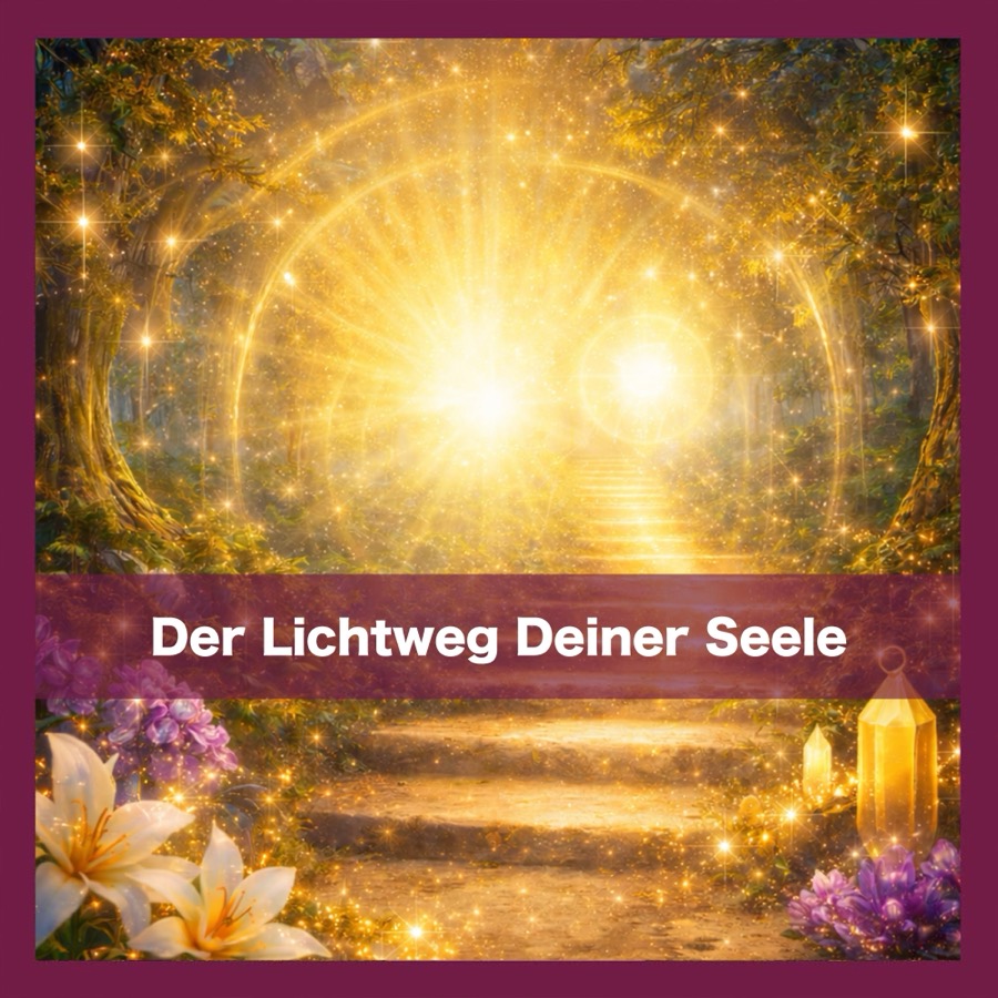 Titelbild der Meditation Der Lichtweg Deiner Seele